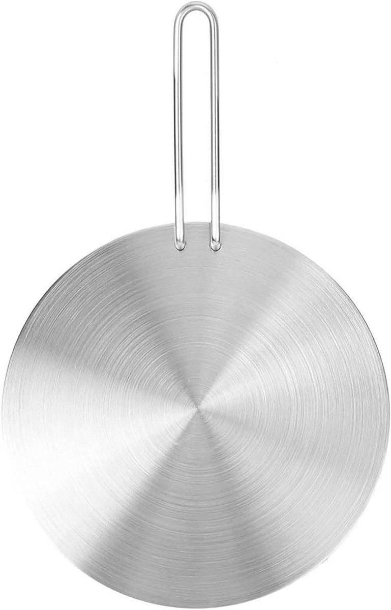 EGoods - Warmteverdeler inductie adapterplaat met deelbare handgreep 24 cm