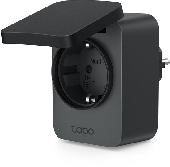 Prise connectée Tapo P410M pour extérieur - Prise Smart - Prise Wi-Fi - Compatible Matter