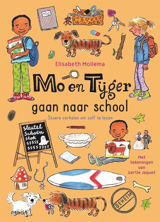 Mo en Tijger 5 - Mo en Tijger gaan naar school - cover