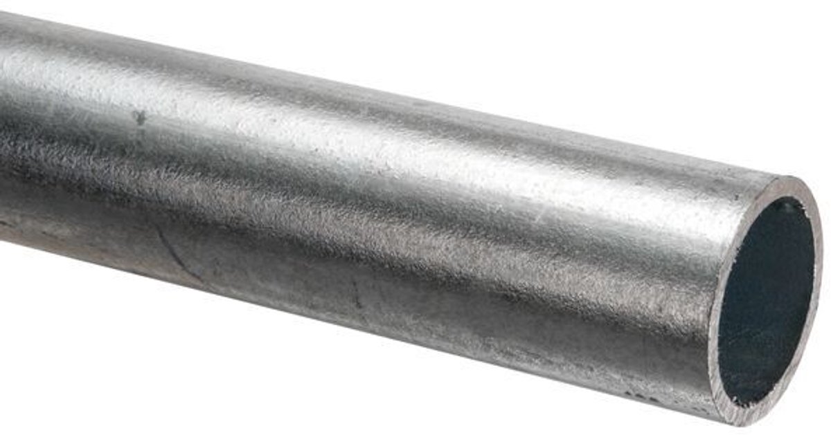 Steigerbuis Ø 42 mm - 100 cm - Thermisch verzinkt staal
