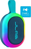 JLAB POP Party Speaker - Bluetooth Speaker - Draadloze Speaker met 8 uur Batterijduur - Draagbare Speaker met Multipairing - Equalizer via de App – IPX6 Waterdicht - Navy