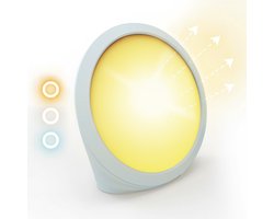 Daglichtlamp 10.000 Lux - Daglichttherapie - Brengt Natuurlijk Daglicht naar Binnen - Bureaulamp - Hobby - Rond - Staand - Tafellamp - Daylight - Silvergear