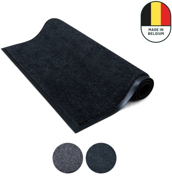 Paillasson d'intérieur Studio M - CLASSIC PRO - Tapis de course à sec d'intérieur 120x180 cm - NOIR - Paillasson - Paillasson antidérapant - Paillasson d'entrée - Paillasson pour l'intérieur ou l'extérieur - Différentes tailles et couleurs