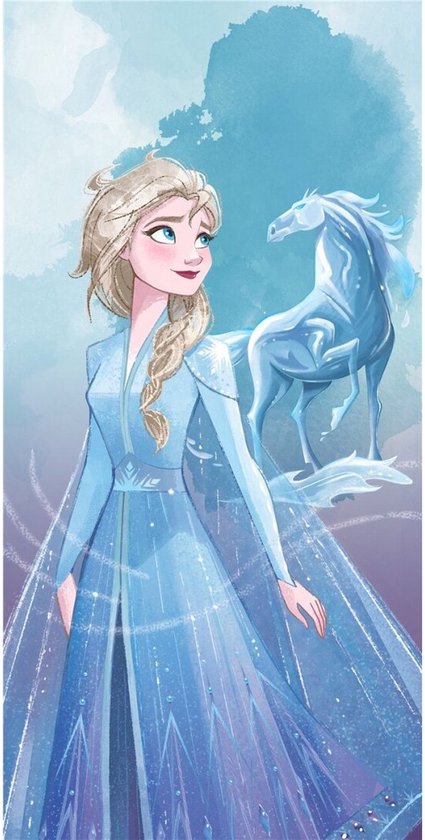 Disney Frozen Strandlaken Nokk - 70 x 140 cm - Katoen