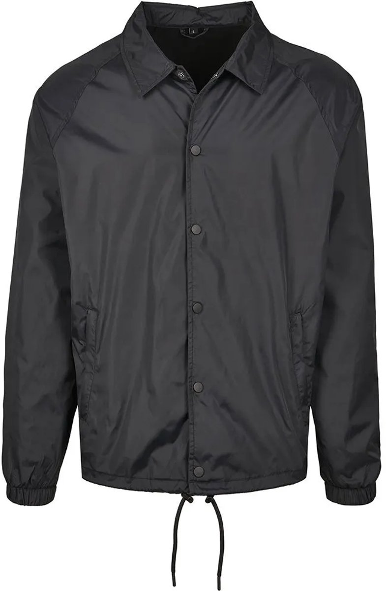 Build your Brand Coach Jacket BY128 Zwart