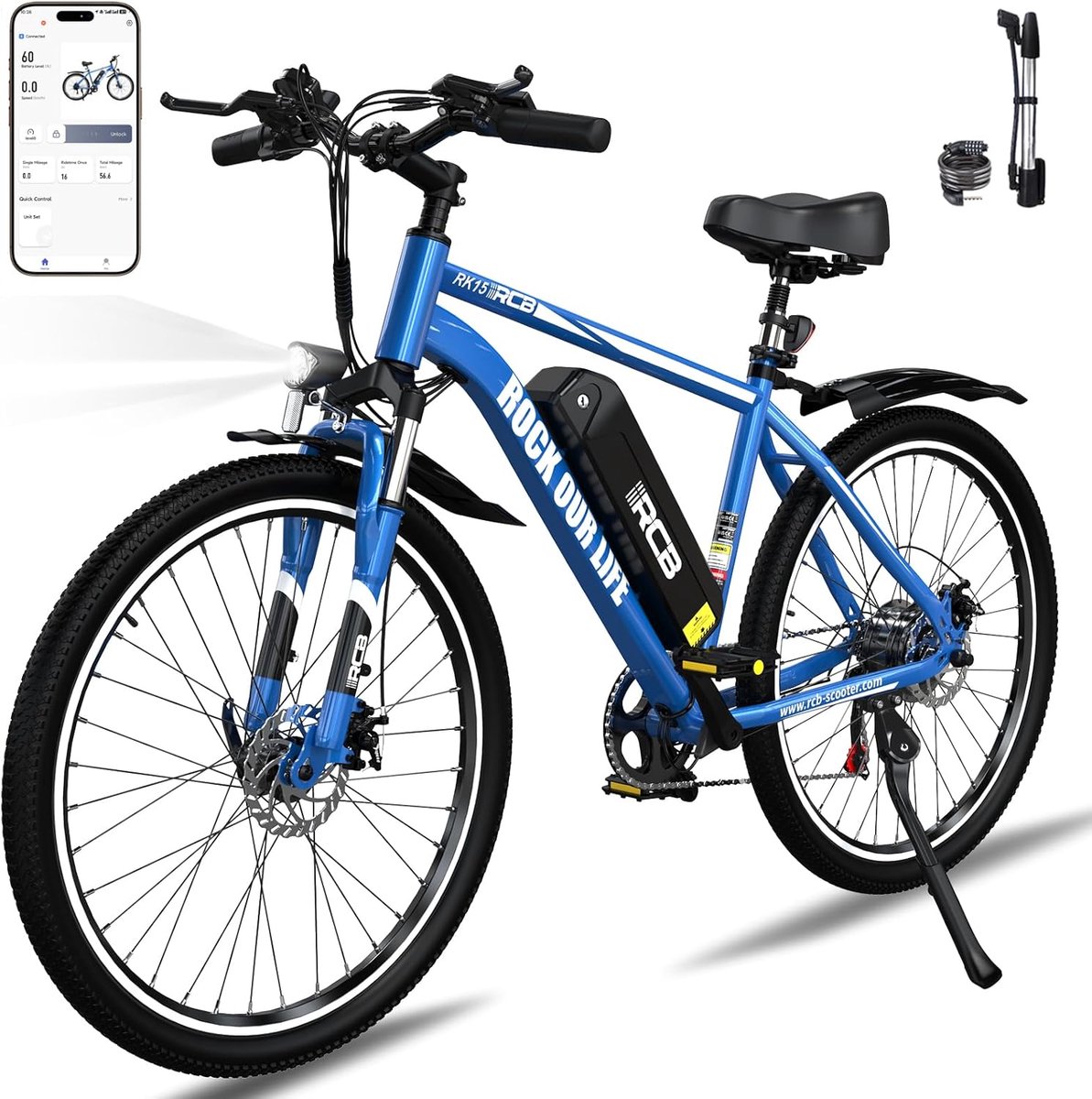 Citysports Loopband Inklapbaar LCD-scherm Meerdere snelheidsinstellingen Bluetooth