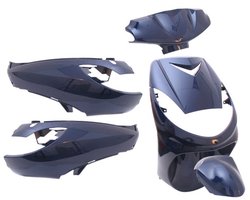 Plaatset Peugeot vivacity tot bj. 2008 6 delig blauw metallic