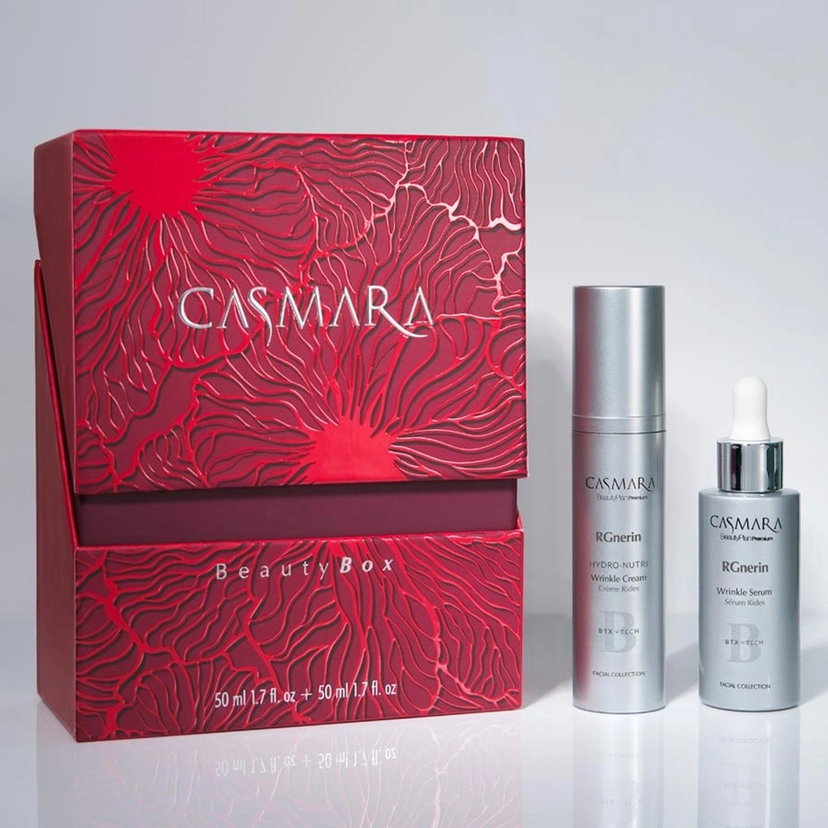 Casmara Beauty Box RGnerin Hydro-Nutri Wrinkle Serum 2025 / Hoogwaardige beautybox voor intensieve anti-rimpelverzorging 2 st.