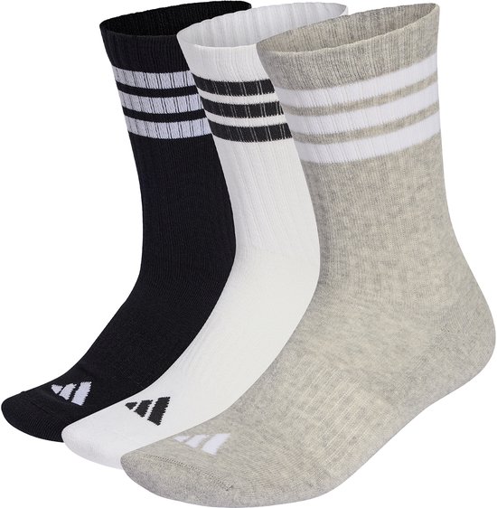 3STRIPES CUSHIONED SPORTSWEAR CREW SOCKS 3 PAIR PACK