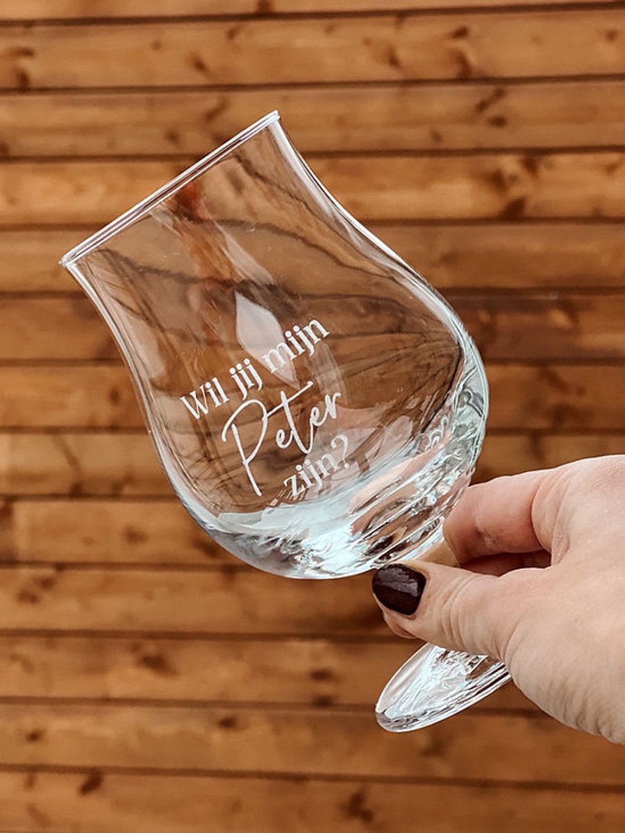 Royal leerdam - Bierglas - Peter vragen - Gepersonaliseerd