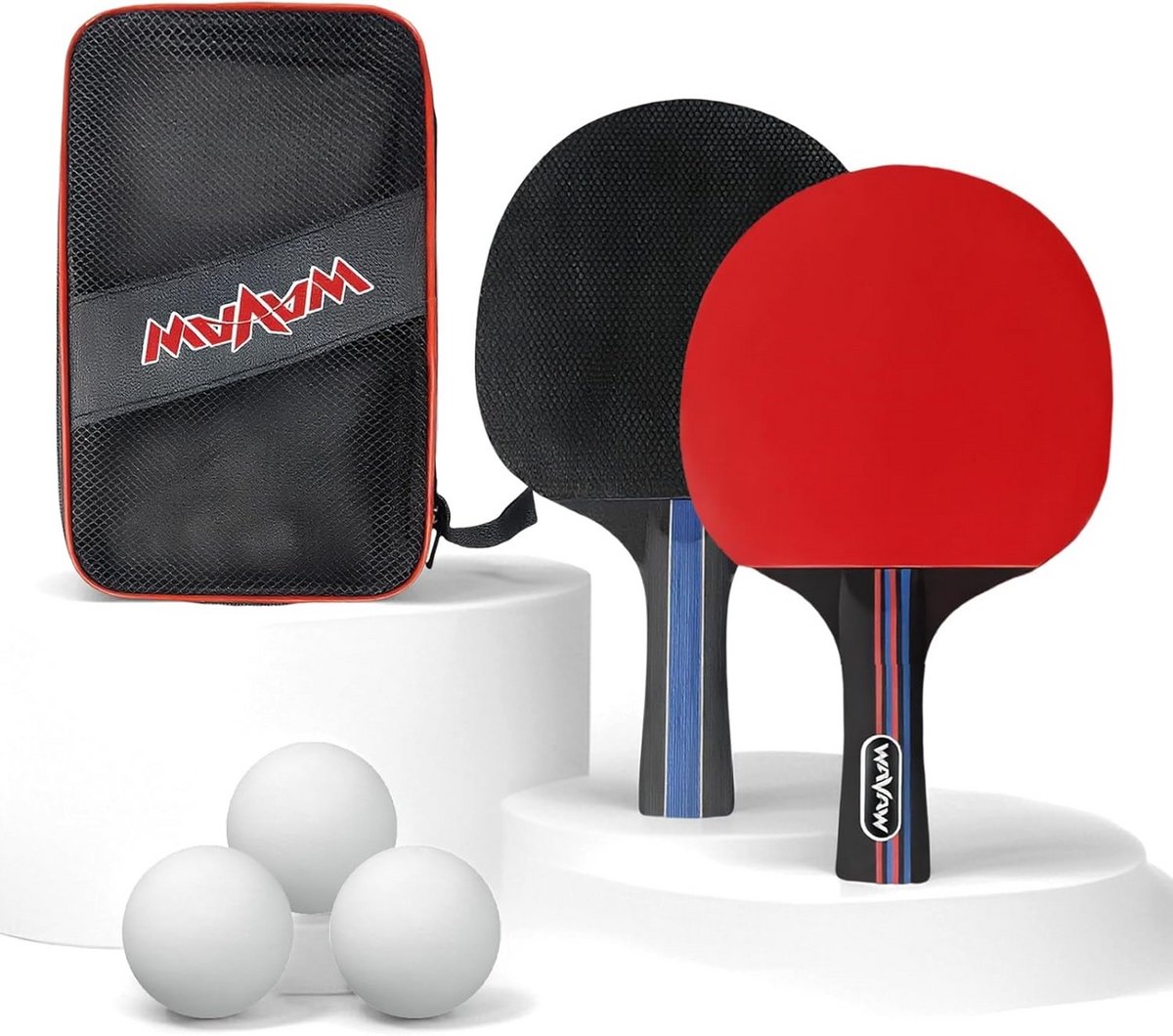 Tafeltennis Trainingsset met Ballen voor Binnen en Buiten