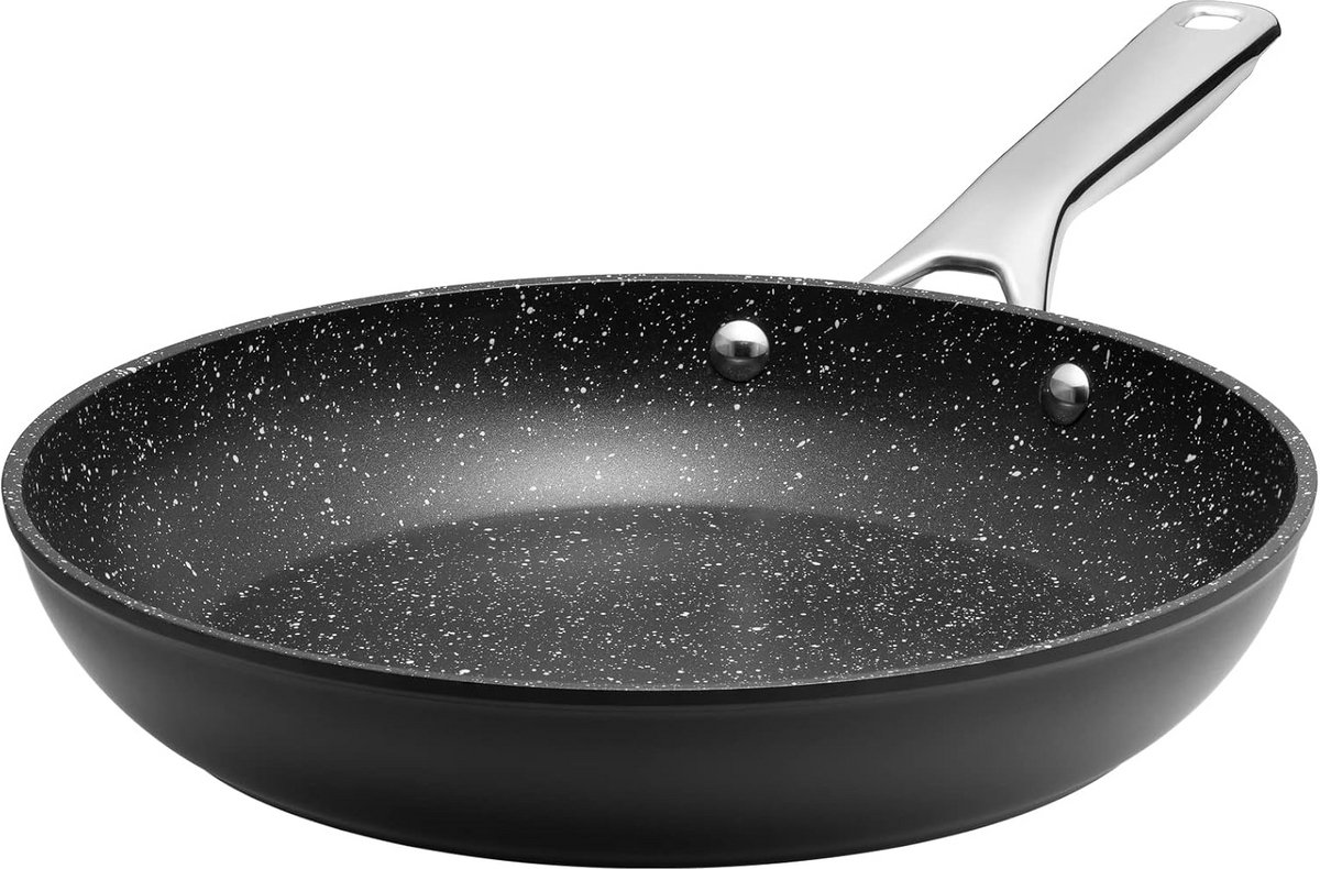 Kwaliteit Koekenpan 24 cm - Non-Stick Pan voor Alle Warmtebronnen (Inclusief Inductie) - Geschikt voor Oven & Vaatwasser