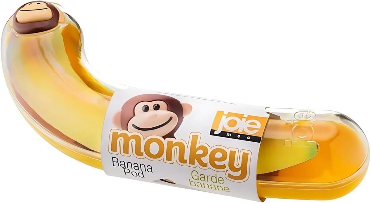 Bananendoos met Dop - Veilige en Stijlvolle Bewaarbak voor Bananen