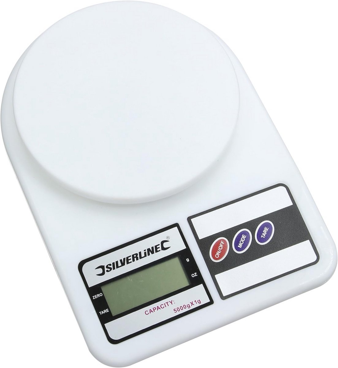 Digitale Keukenweegschaal 5kg - Nauwkeurig Afwegen in Gram en Ounce