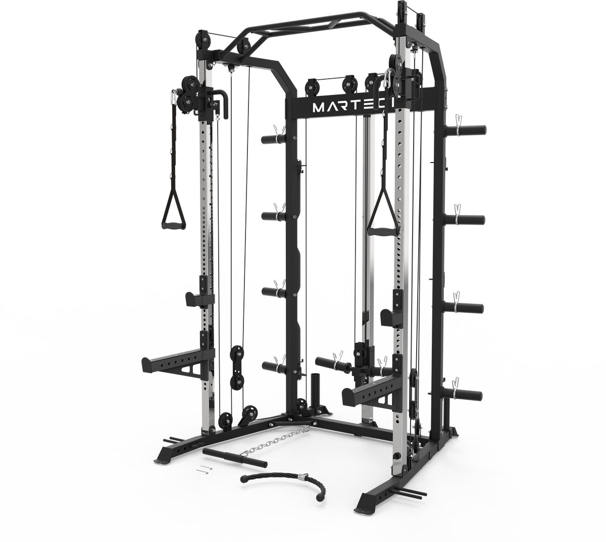 Martech M1+ Multifunctioneel Power Rack – Functional Trainer & Cable Station – All-in-One Homegym met Toebehoren