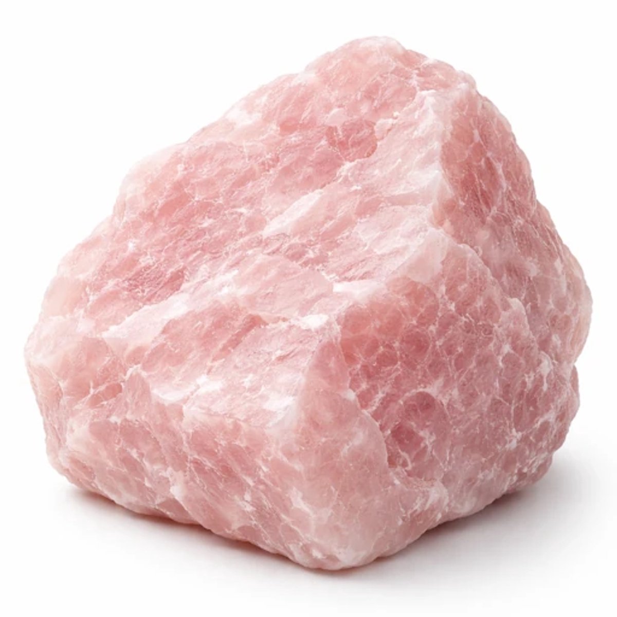 S4H® Ruwe Rozenkwarts Edelsteen XXXL 4 – 4,5 kg. Premium Quality liefdessteen voor liefde, rust en healing. Grote edelsteen voor interieur, meditatie & hartchakra.