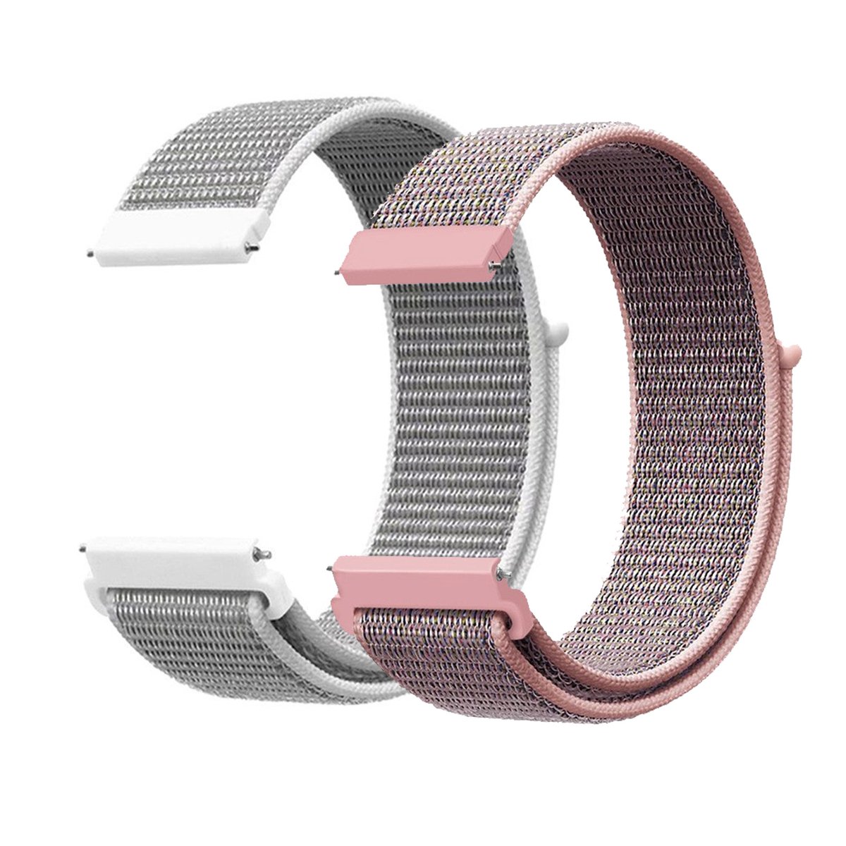 Nylon horlogebandjes, 20 mm snelsluiting, sporthorlogebandjes voor mannen en vrouwen, vervangend bandje
