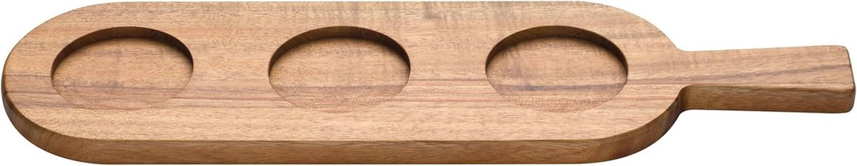 Houten Serveerplank 40x11 cm voor Dipschalen