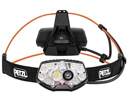 Oplaadbare hoofdlamp met REACTIVE LIGHTING technologie voor trailrunning en buitenavonturen