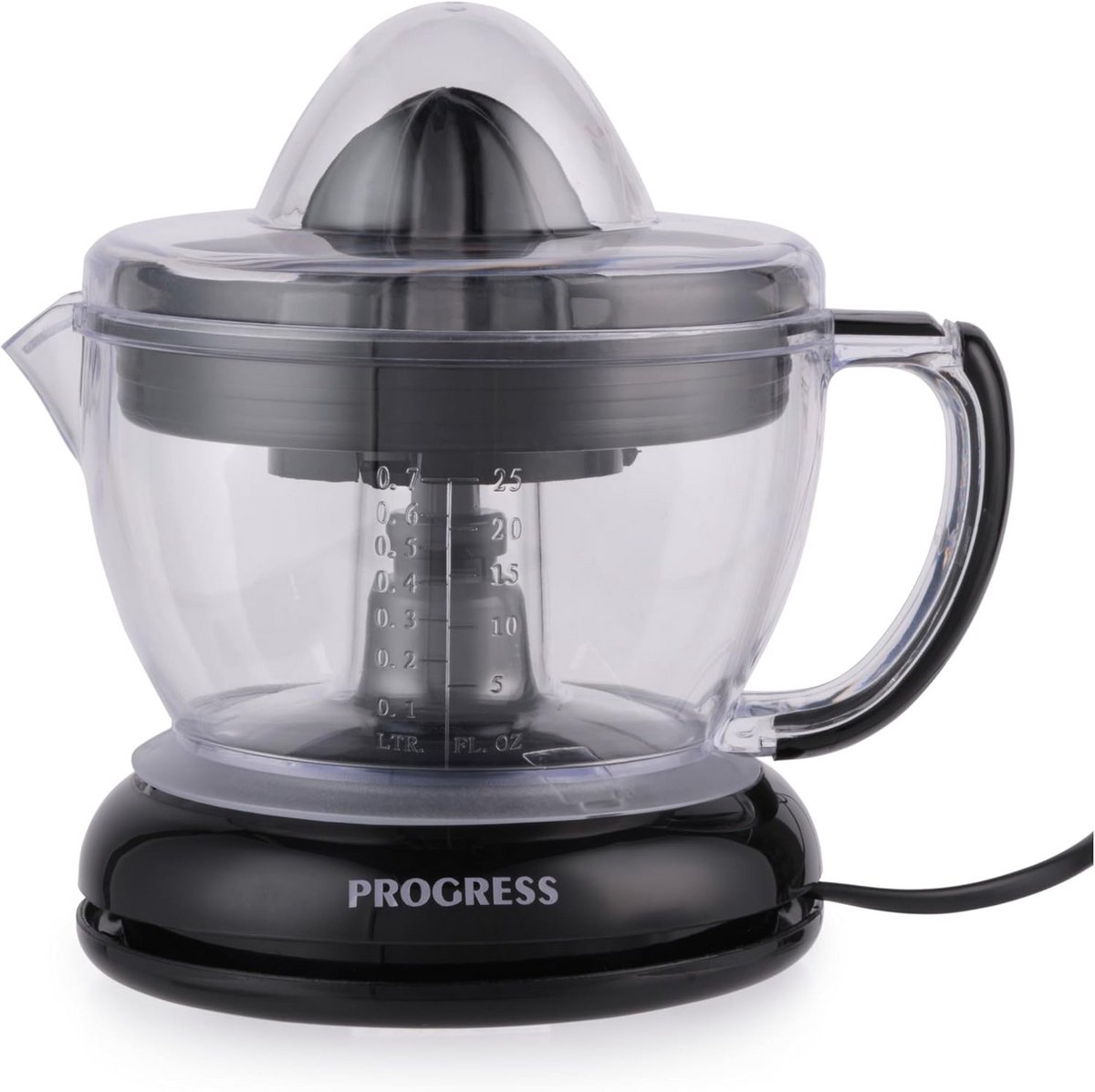 Elektrische Citruspers - Sapcentrifuge met 700ml Maatbeker en Twee Perskegels