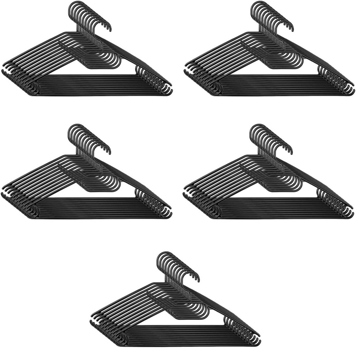 Kledinghangers 40 cm met draaihaak en anti-slip vering