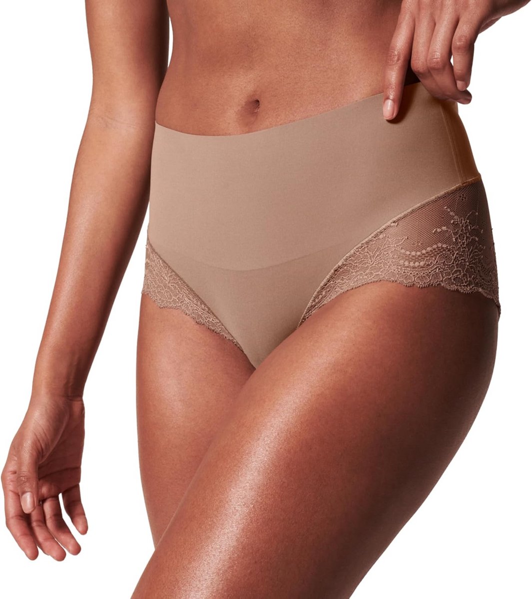 Figuurvormende shape-slip Umber Ash maat XL voor dames