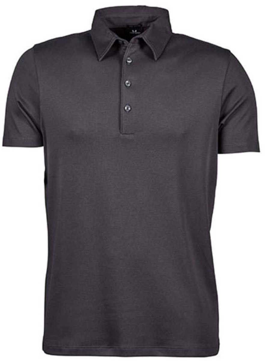 Tee Jays - Men´s Pima Cotton Polo - Dark Grey (Solid) - M