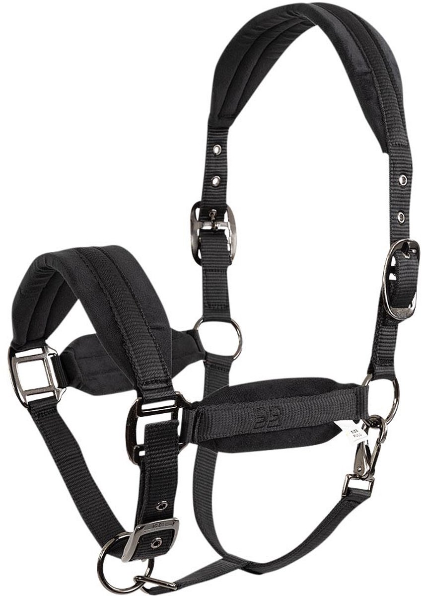 BR HALSTER VELVET Zwart