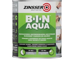 Zinsser Bin Aqua 1 liter - Watergedragen Hechtprimer