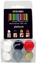 Motip / Dupli-Color sproeikoppen / spuitkoppen set platinum - 6 stuks