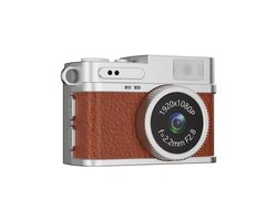 Mini Digitale Camera 1080P HD – 0,96 Inch Display | Draagbare Sportcamera | Kleine Videocamera voor Studenten & Campus - Retro Mini Digitale Spiegelreflexcamera