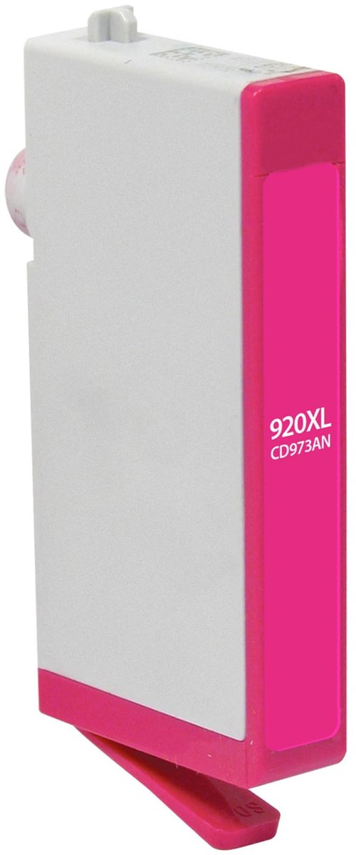 Inktcartridge Geschikt voor HP 920 / 920XL | 1x Magenta - Geschikt voor HP Officejet 6000, 6500, 6500A, 7000, 7500A