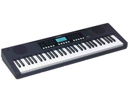 Keyboard - Medeli MK61 - 61 aanslaggevoelige toetsen - 450 klanken - 150 styles - 2x2,5 watt - Zwart