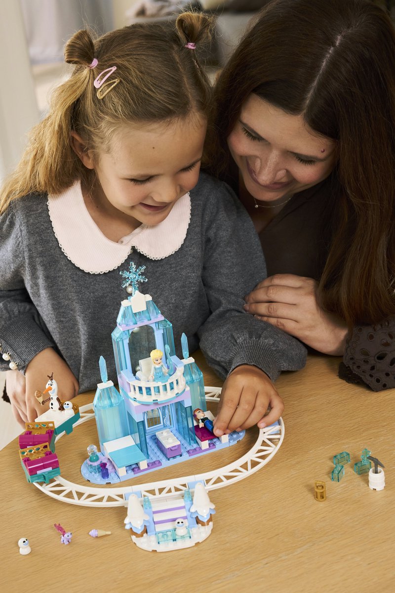 LEGO Disney Frozen - Elsa's IJskasteel en Sneeuwrit Bouwbaar Kasteel Speelgoed voor Kinderen - 43281 – foto 7
