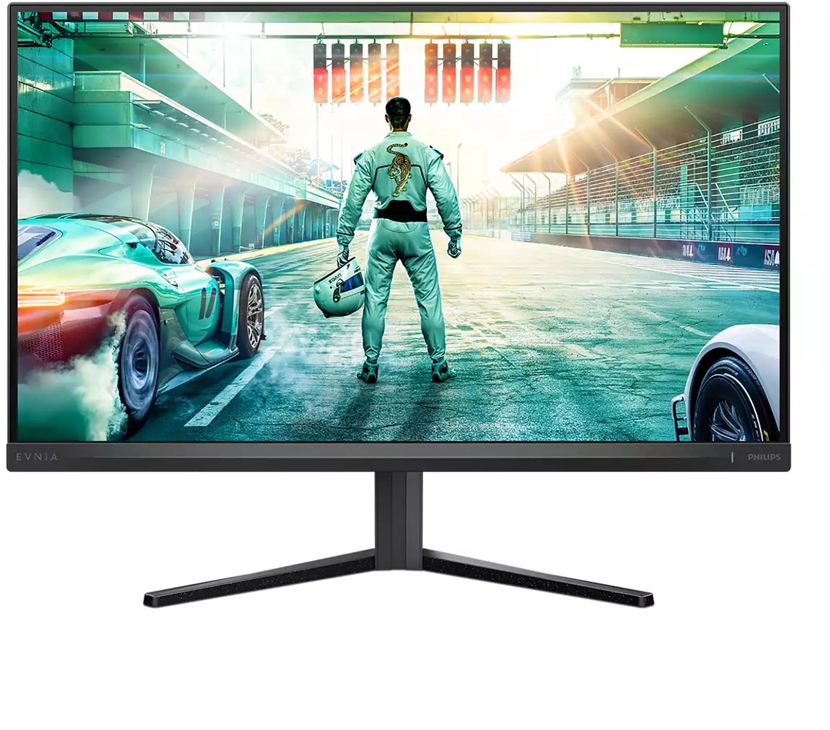 27 inch Philips Evnia 5000 QHD Gaming Monitor 2560x1440 VA 180Hz 1ms HDR 300 cd/m² 5000:1 - Afbeelding 2