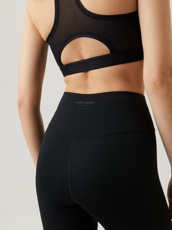 Björn Borg - Dames - Sthlm High Waist 7/8 Tights - Zwart - Maat 38 van Merkloos — afbeelding 2