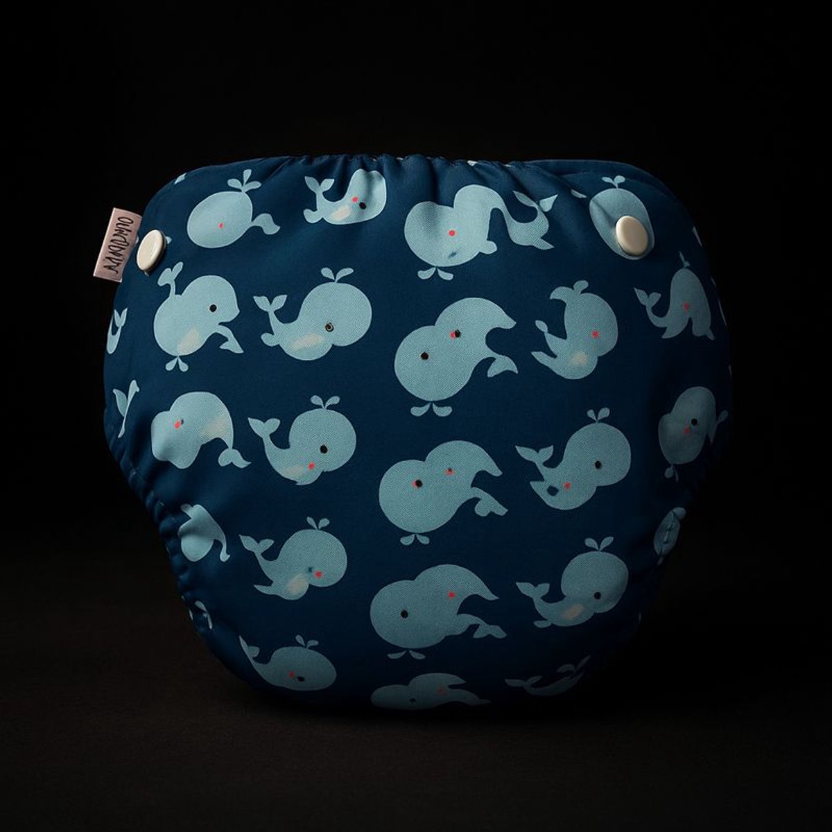 BZNDR® - Zwemluier walvis - 0 - 3 jaar - 5 t/m 18 kg - Wasbaar - Zwemluier baby — afbeelding 3
