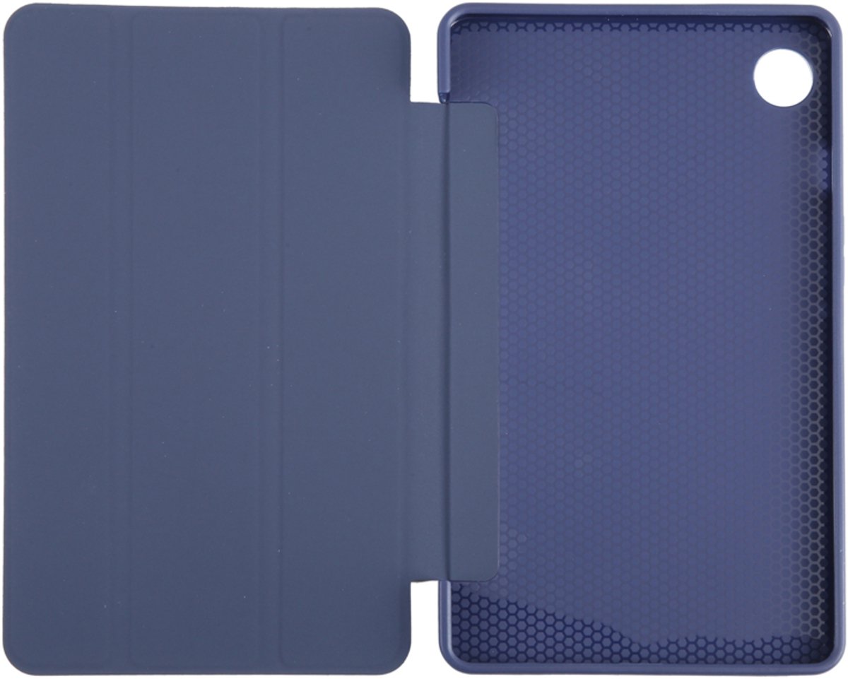 TPU Bescherm-Cover Hoes Map geschikt voor Samsung Tab A9 - A11 - 8.7" - Blauw