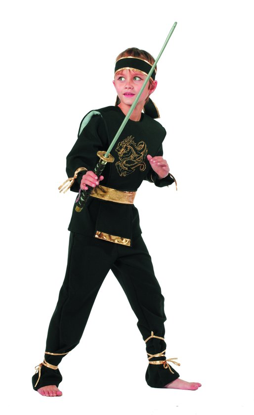 Costumes de carnaval enfant dragon ninja taille 128