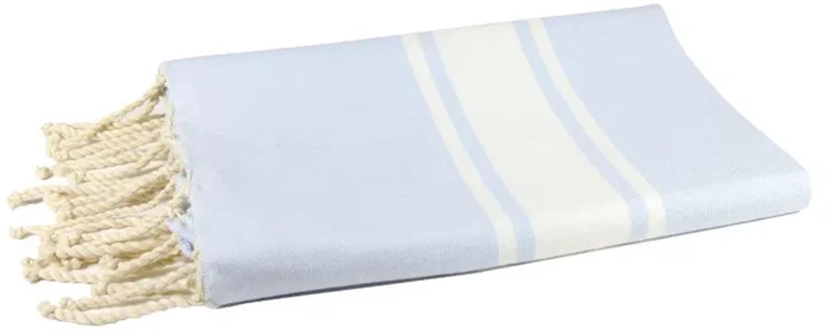 Fouta Hamamdoek By Foutas Kids Classic Hemelsblauw 70 x 140 cm