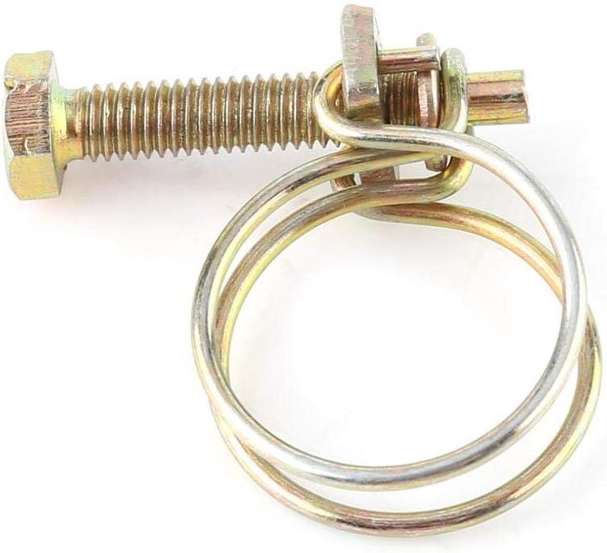 Ronte - Dubbele Draad Slangklemmen 10 Stuks | Verstelbare Waterslang Barb Klem | Sanitair Vastklemmen | 19 mm (16-19)