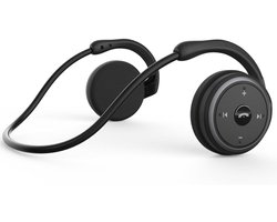 EXCITAT Draadloze hoofdtelefoon - Bluetooth sporthoofdtelefoon - Opvouwbaar - Met microfoon - Draagbaar - Zwart