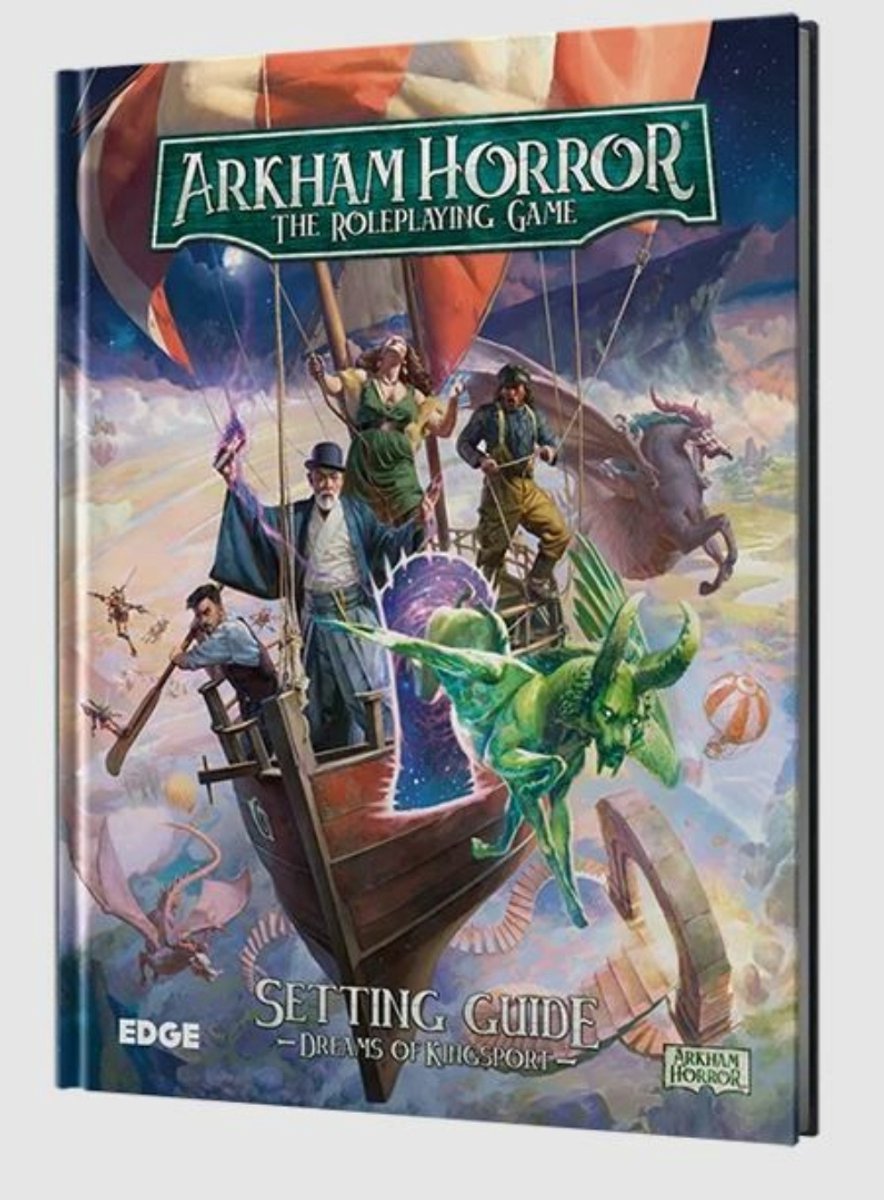 Arkham Horror RPG Setting Guide - Dreams of Kingsport (EN)