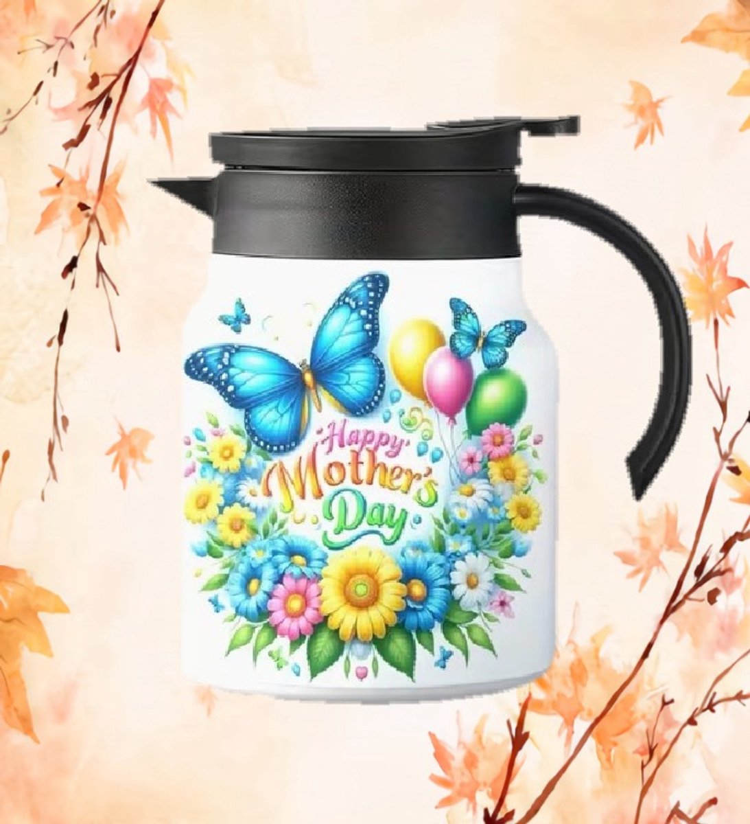 Theepot - thermos - theepot met filter - thermoskan - koffie - theekan