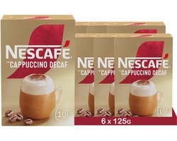 NESCAFÉ Gold Type Cappuccino Cafeïnevrij (6 x 10 x 12g)