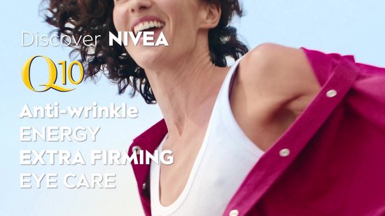NIVEA Q10 Energy Anti-Rimpel Oogcontourcrème - Oogcrème met Vitamine C en E - Crème tegen Donkere Kringen en Wallen - Eye Cream - 15 ml