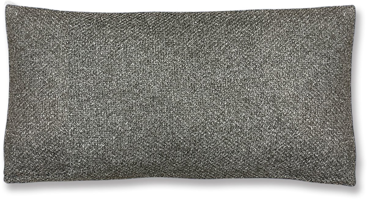 by Mooss - Sierkussen - Linnen - Gemelleerd - Brown - 60x30 cm - Hip - Trendy - Accesoires - Decoratie