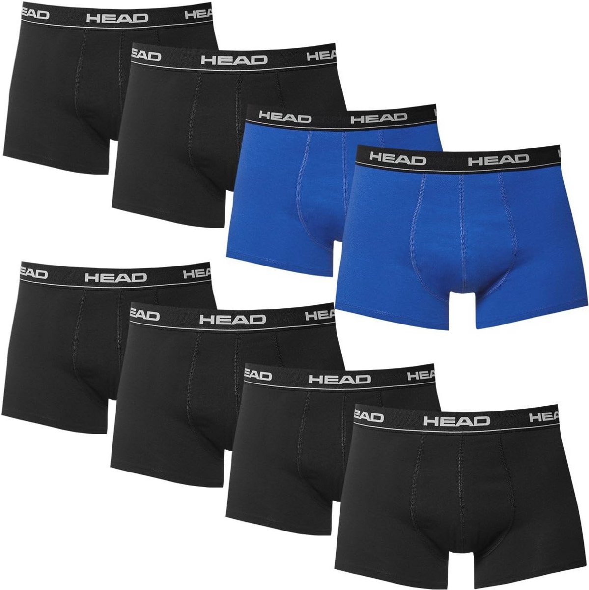 Heren Boxershorts Set van 8 - Comfortabele en Sportieve Ondergoed
