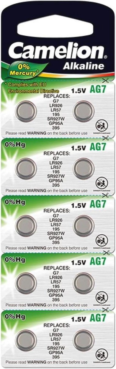 Knoopcel LR927 Alkaline 1,5 V - 10 Stuks