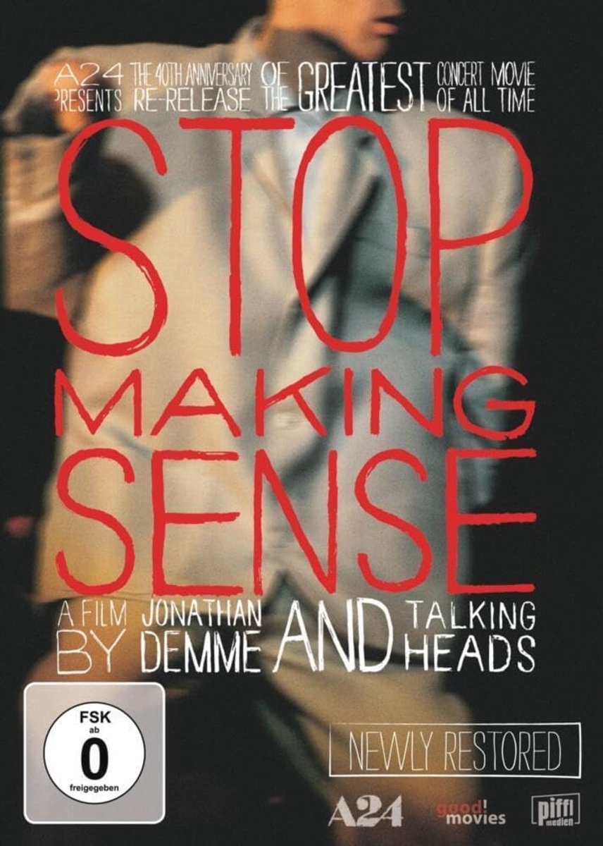 Stop Making Sense - Concertfilm Blu-ray + DVD